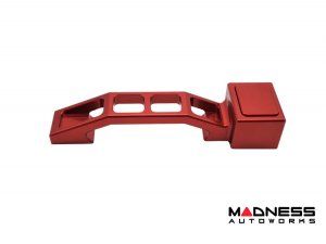 Jeep Wrangler JK Billet Door Handles - Aluminum - Red - 4 Door
